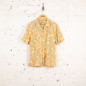 Columbia Short Sleeve Pattern Shirt - Yellow - L