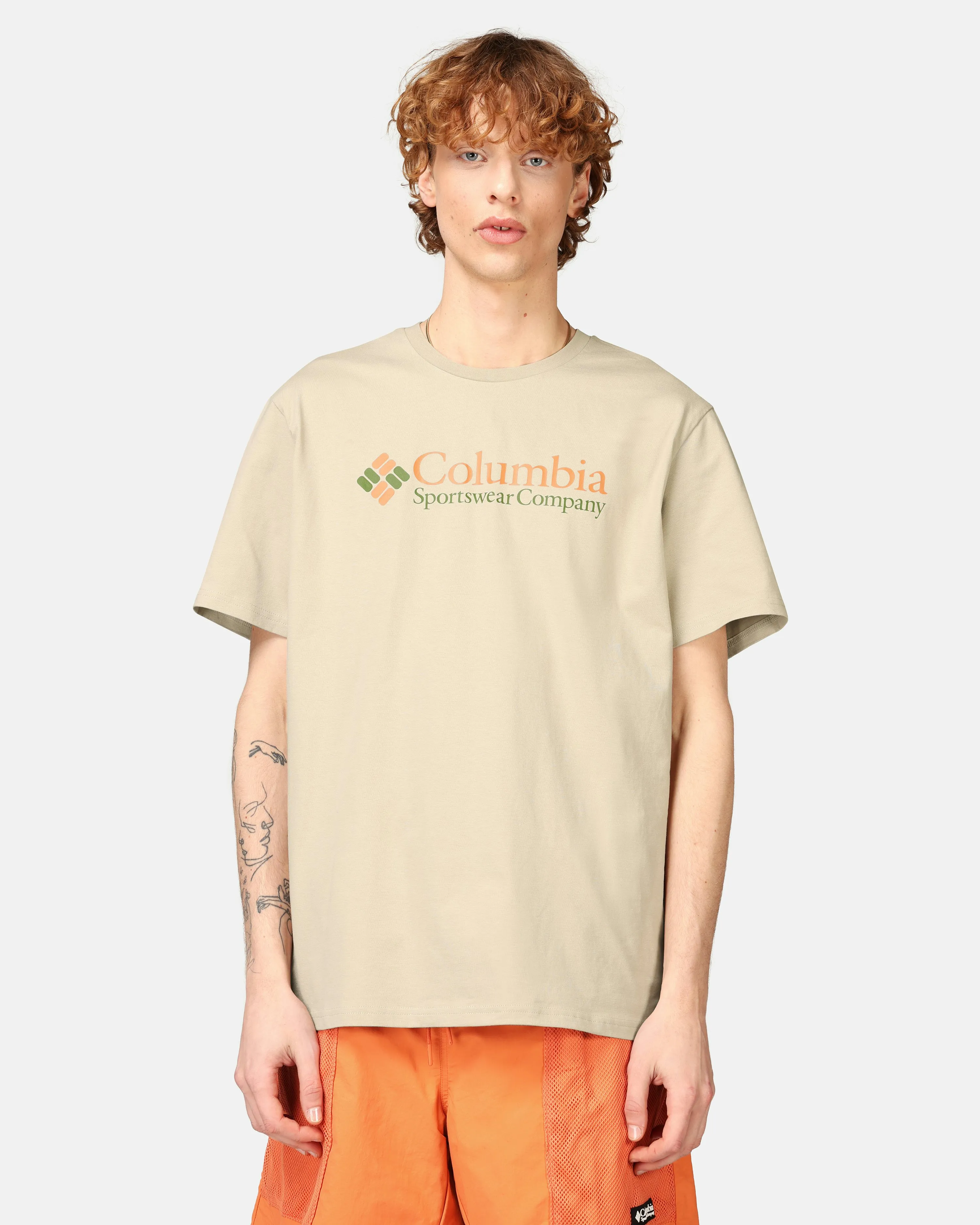 Columbia T-shirt - Deschutes Vally Brown | Men | Junkyard