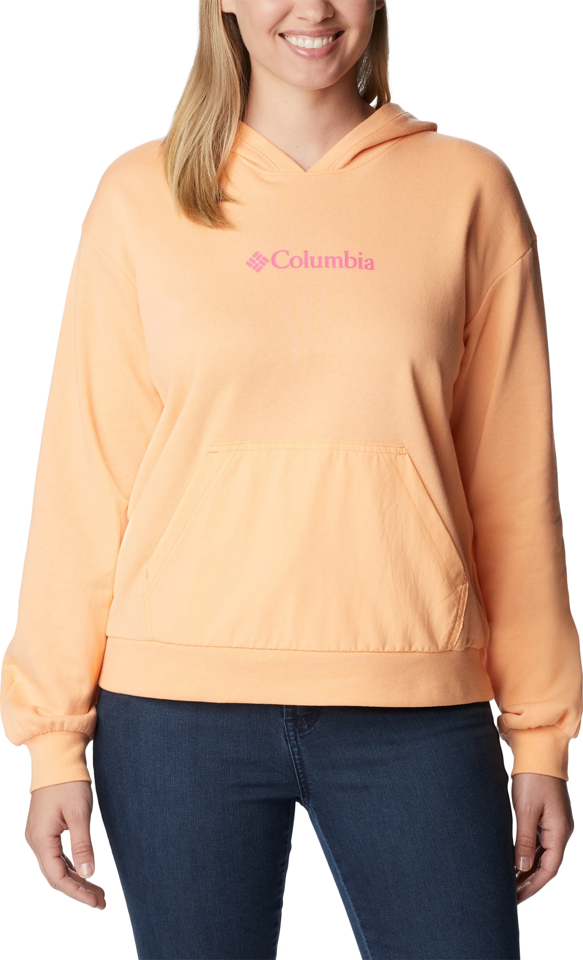 Columbia Women's Columbia Logo III French Peach, Wild Geranium Logo | Buy Columbia Women's Columbia Logo III French Pe