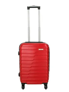 Crossville Cabin Hard Shell Red Suitcase