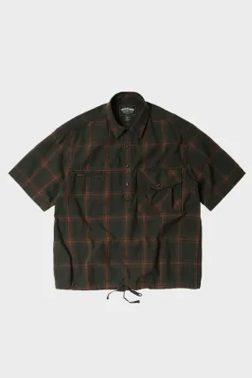 Envelope Pullover Half Shirt - Green