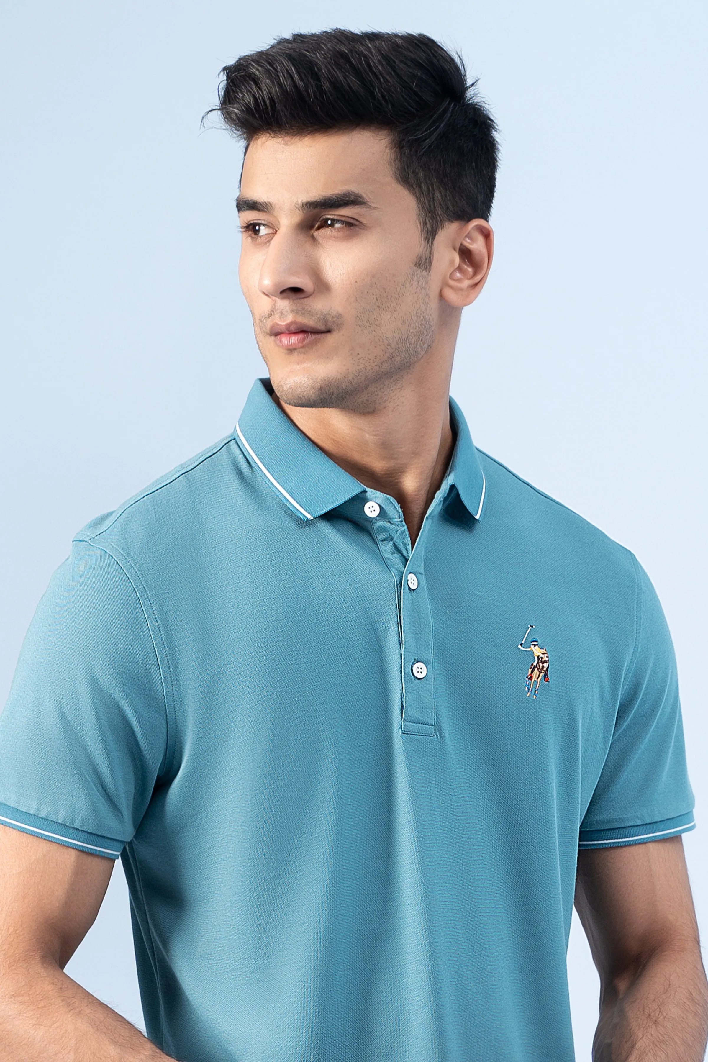 EXECUTIVE ICONIC POLO GREEN