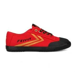 Feiyue x Bruce Lee 1920 Canvas Trainers - Red/Black/Gold