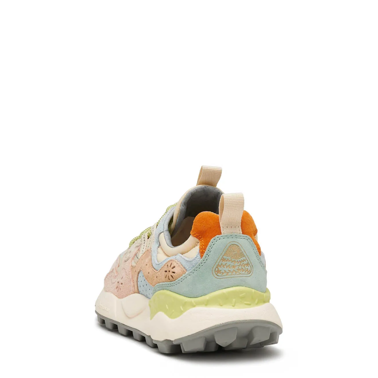 Flower Mountain Womens Yamano 3 Trainers Pink / Beige