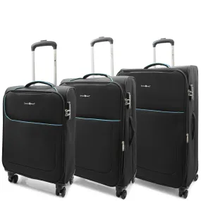 Four Wheel Suitcase Lightweight Soft Luggage HL22