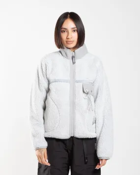 Gramicci x and wander JQ Tape Fleece Jacket Gray