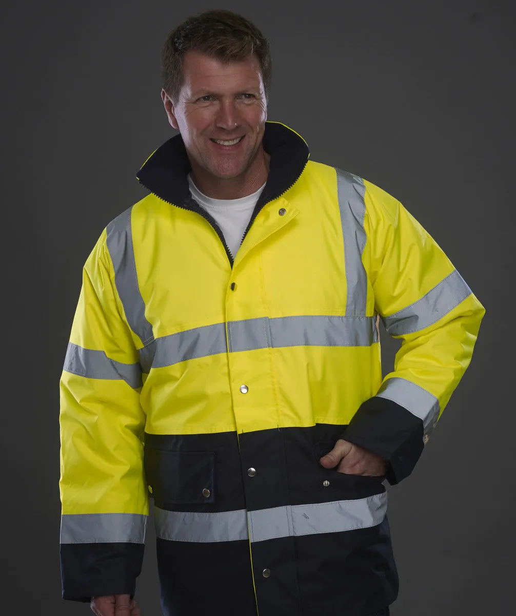 HVP302-3M Yoko Hi-Vis Two Tone Motorway Jacket