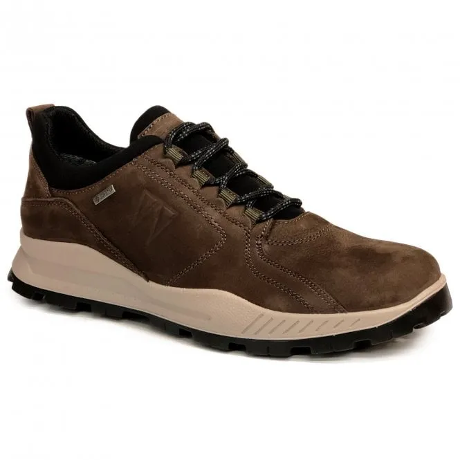 Igi & Co  Mens 2626400 Caffe Nubuck Gore-Tex Waterproof Lace-Up Trainers