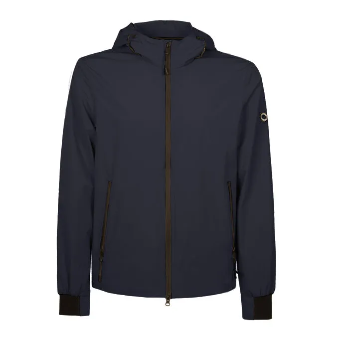 JACKET IN SOFTSHELL Man Blue 