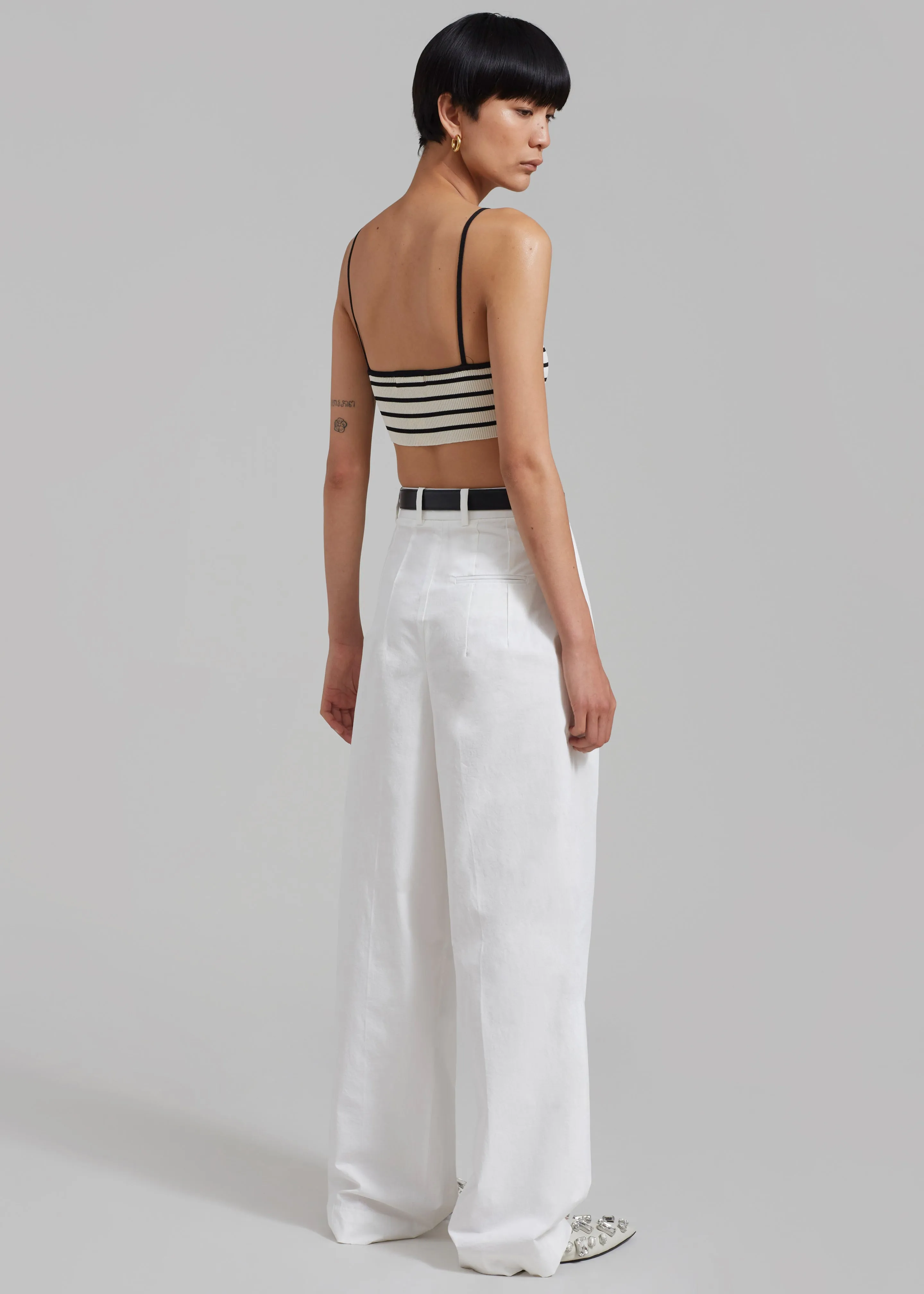 Jayden Wide Pants - White