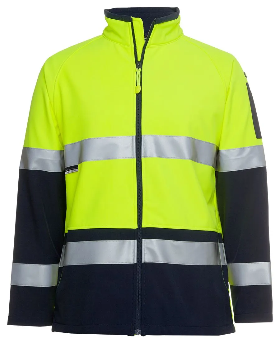 JB's Hi Vis (D+N) SoftShell Jacket - Adults (6D4LJ)-