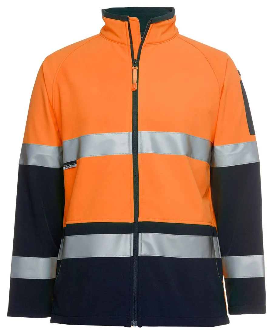 JB's Hi Vis (D+N) SoftShell Jacket - Adults (6D4LJ)-