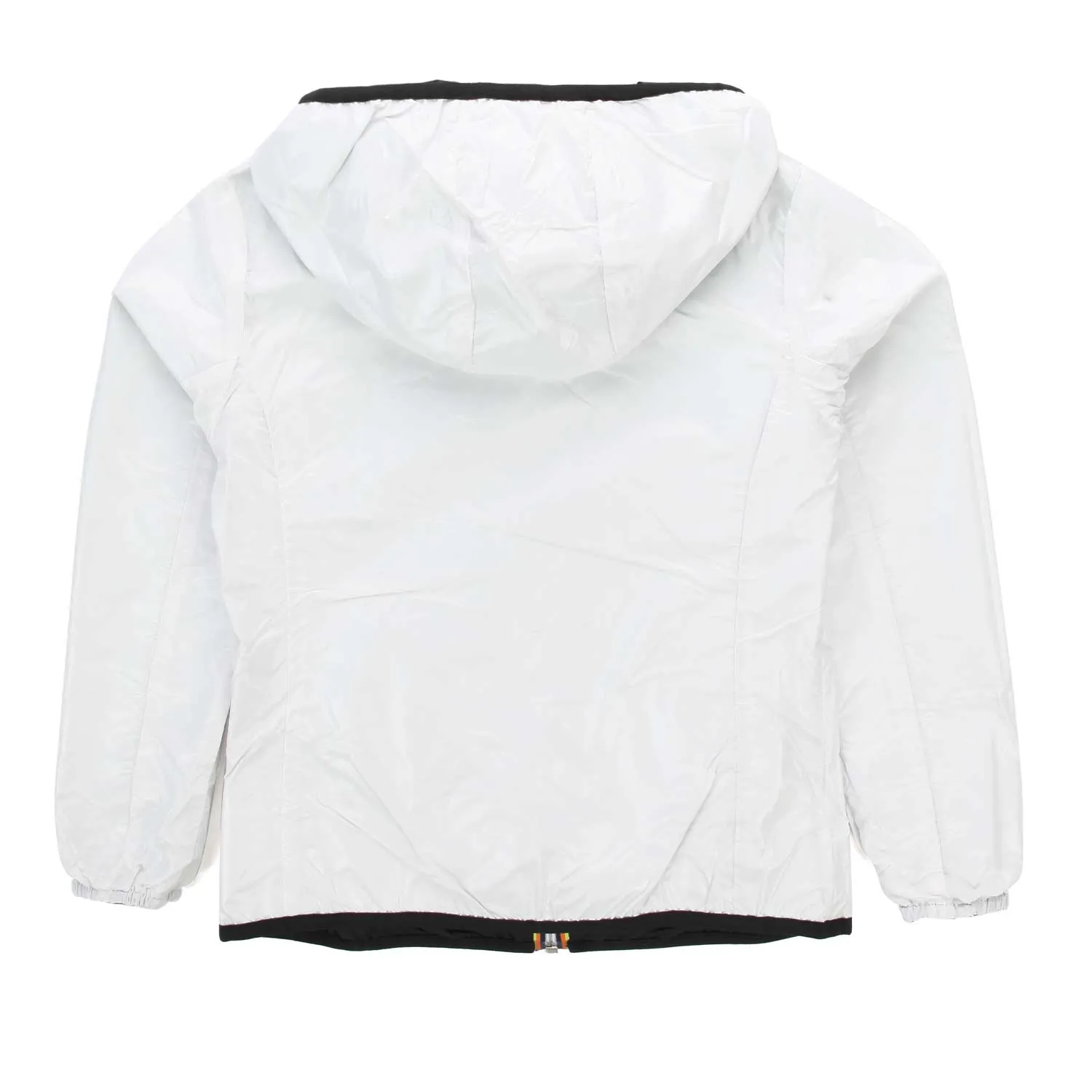 K-Way Black And White Lily Plus.2 Double Jacket