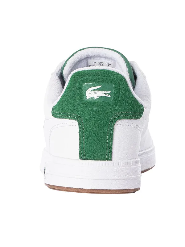 Lacoste Graduate Pro 123 2 SMA Leather Trainers - White/Gum