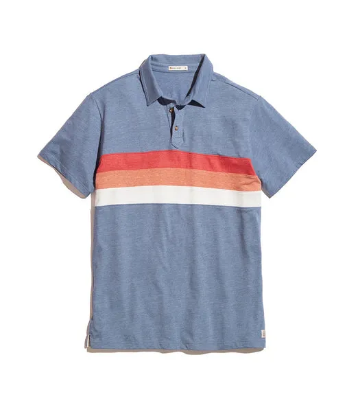 Lucas Polo in Navy Colorblock