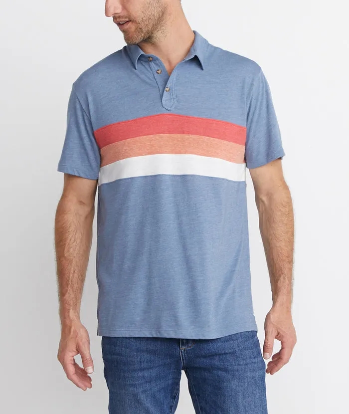 Lucas Polo in Navy Colorblock