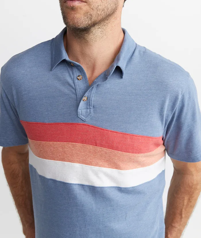 Lucas Polo in Navy Colorblock