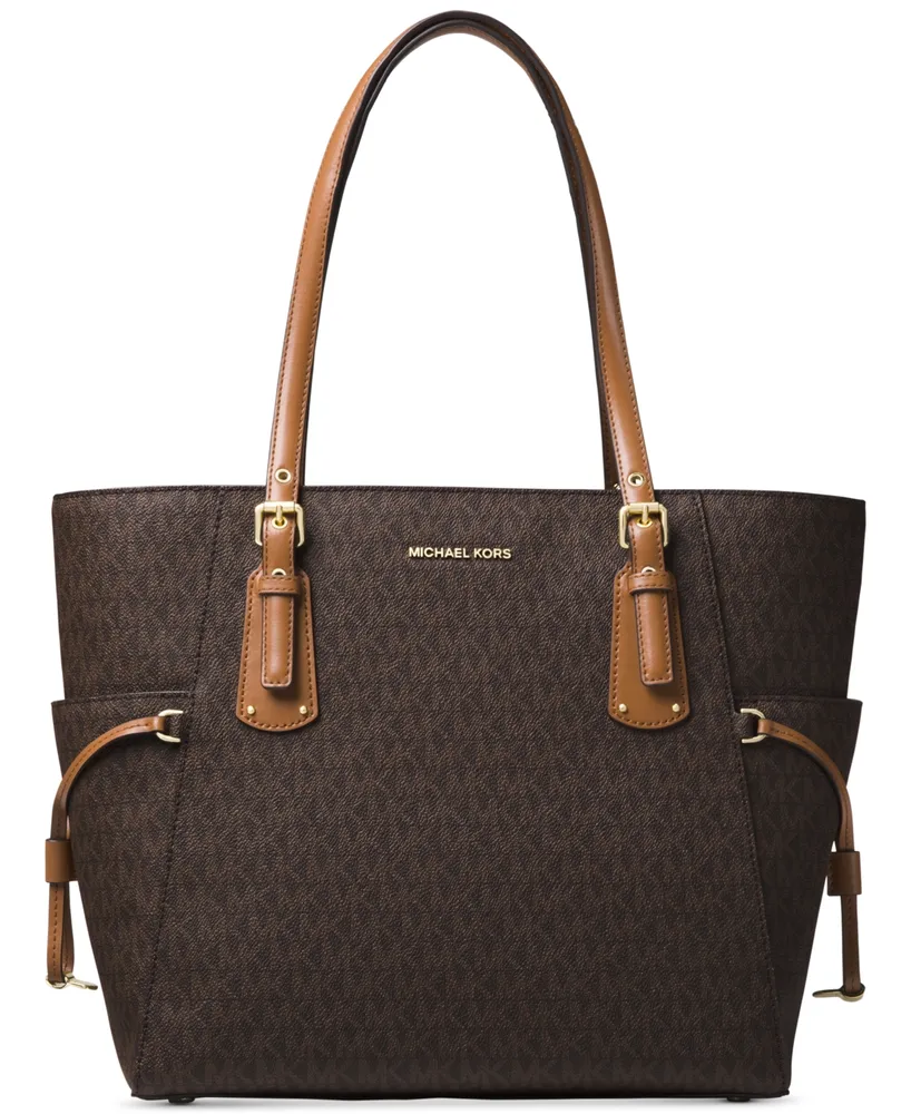 Macy's Michael Kors Logo Voyager East West Tote