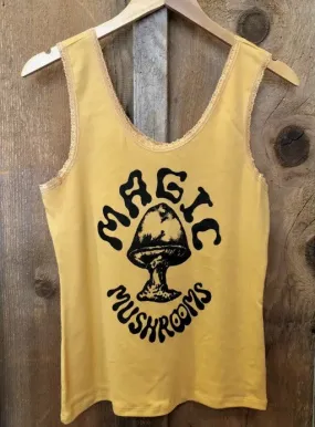 Magic Mushrooms Lace Tank