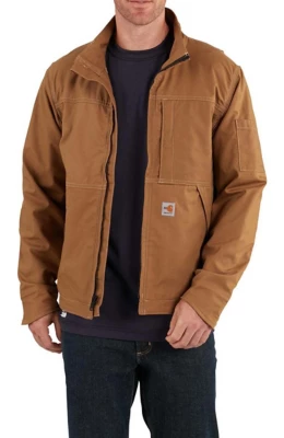 Men's Carhartt Full Swing Quick Duck Flame-Resistant Softshell Jacket