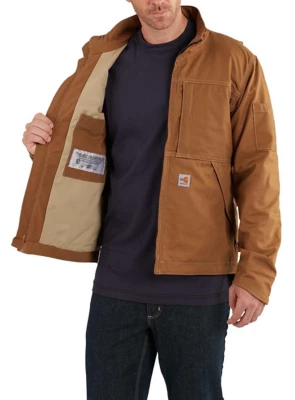 Men's Carhartt Full Swing Quick Duck Flame-Resistant Softshell Jacket