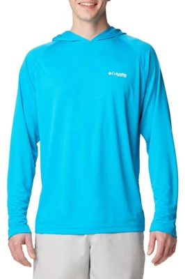 Men's Columbia PFG Solar Stream Long Sleeve Hooded T-Shirt