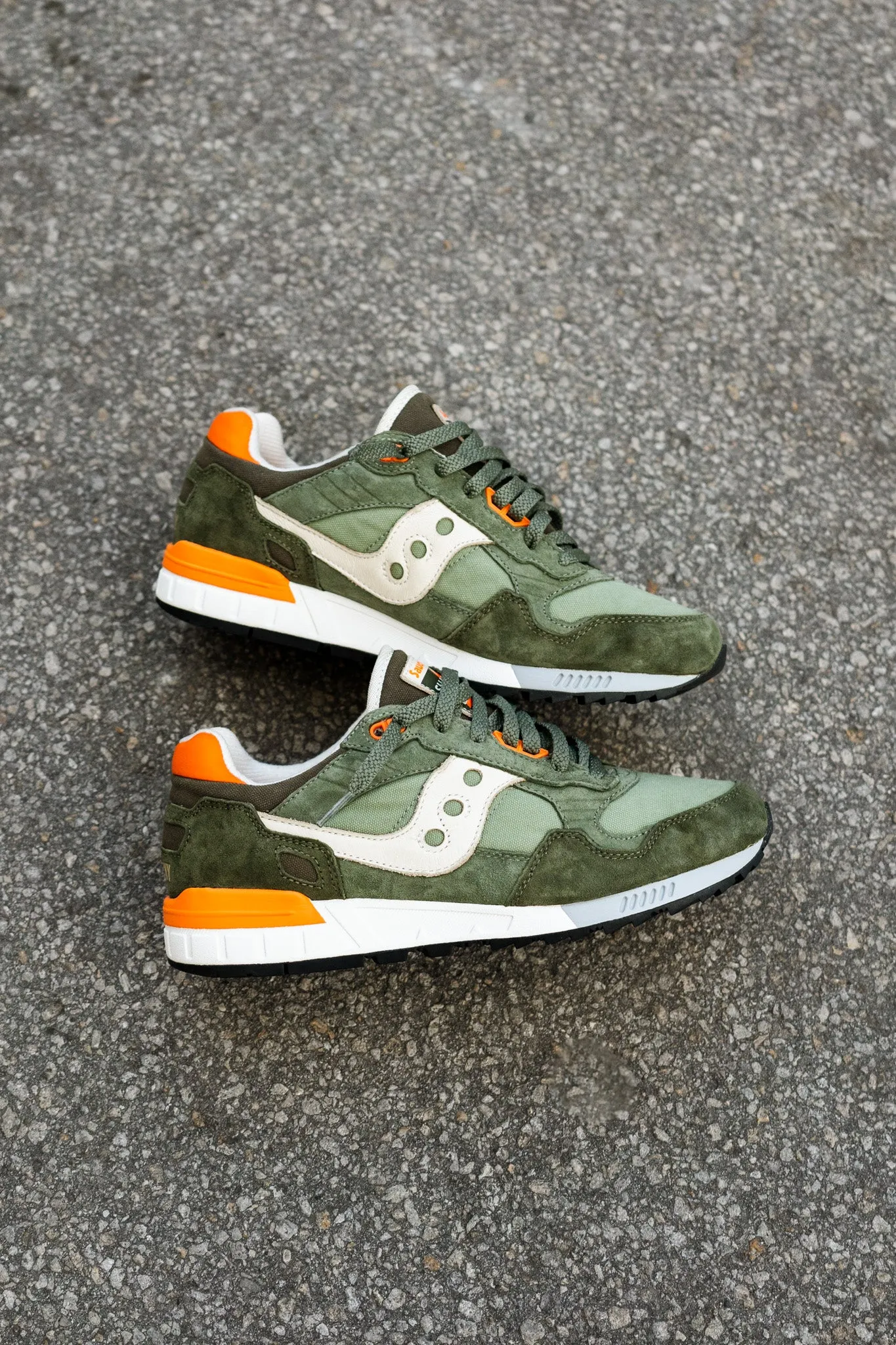 Mens Saucony Shadow 5000 (Forest/Orange)