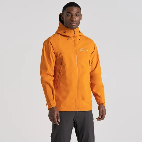 Men's Maris 2.5L Stretch Waterproof Jacket - Canyon Orange | Craghoppers UK