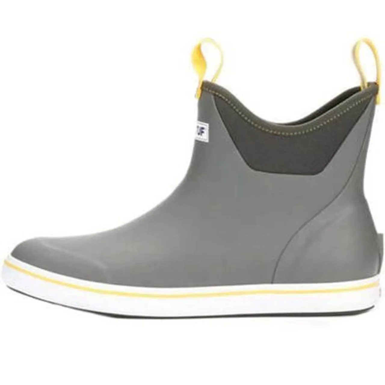 Men's XTRATUF 6" Ankle Deck Boot - Gray / Yellow