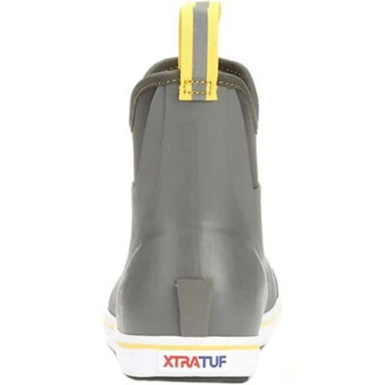 Men's XTRATUF 6" Ankle Deck Boot - Gray / Yellow