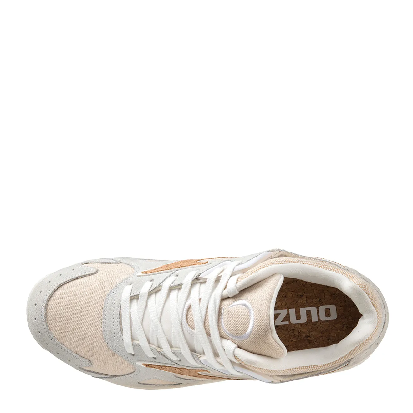 Mizuno Sky Medal Trainers Undyed White / Ginger Root / Undyed White