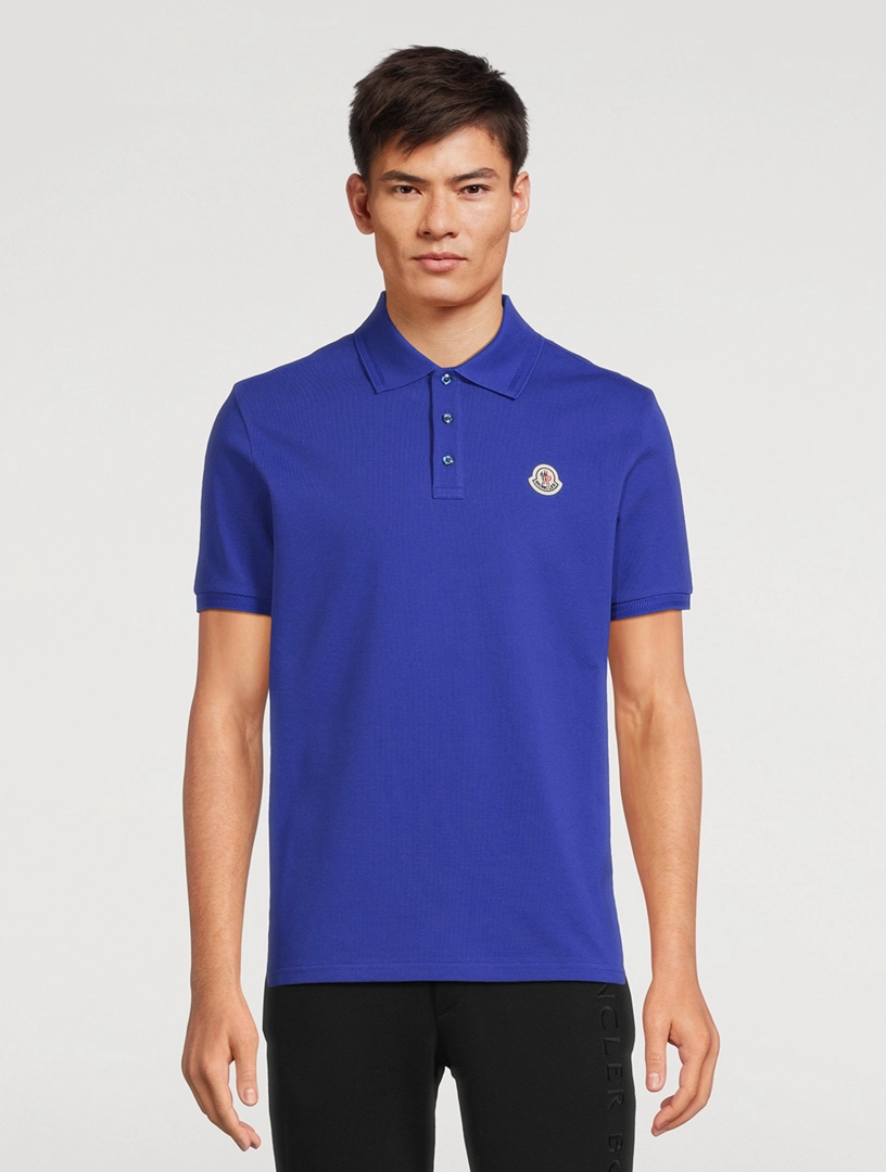 MONCLER Cotton Logo Polo Shirt