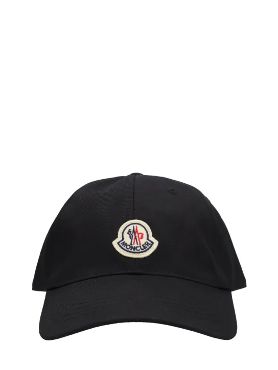 Moncler   Embroidered logo cotton baseball cap 