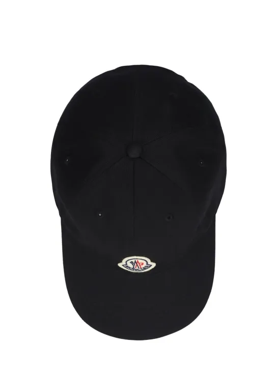 Moncler   Embroidered logo cotton baseball cap 