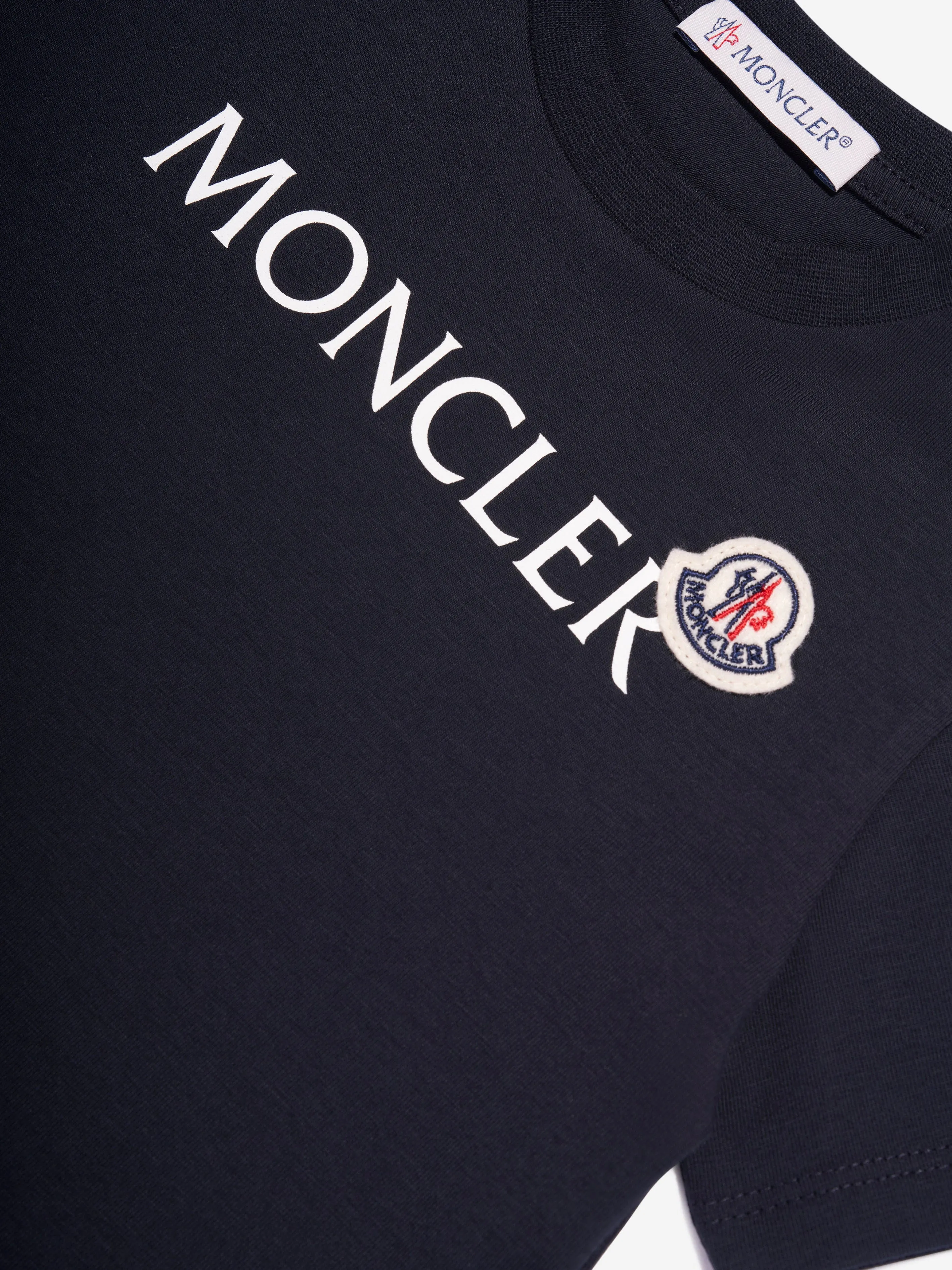 Moncler Enfant Baby Boys Logo T-Shirt in Navy