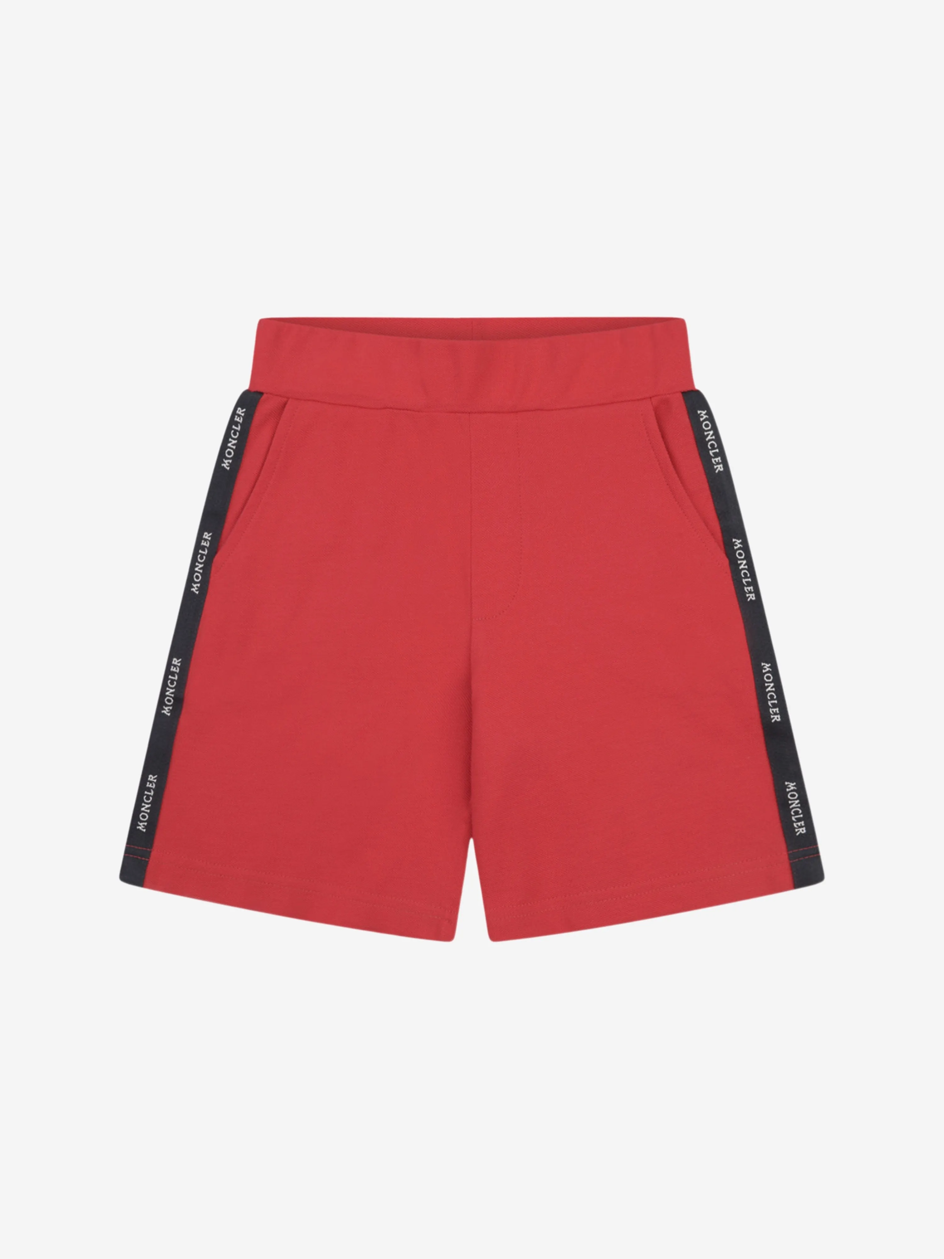 Moncler Enfant Boys & Red Pique Shorts Set