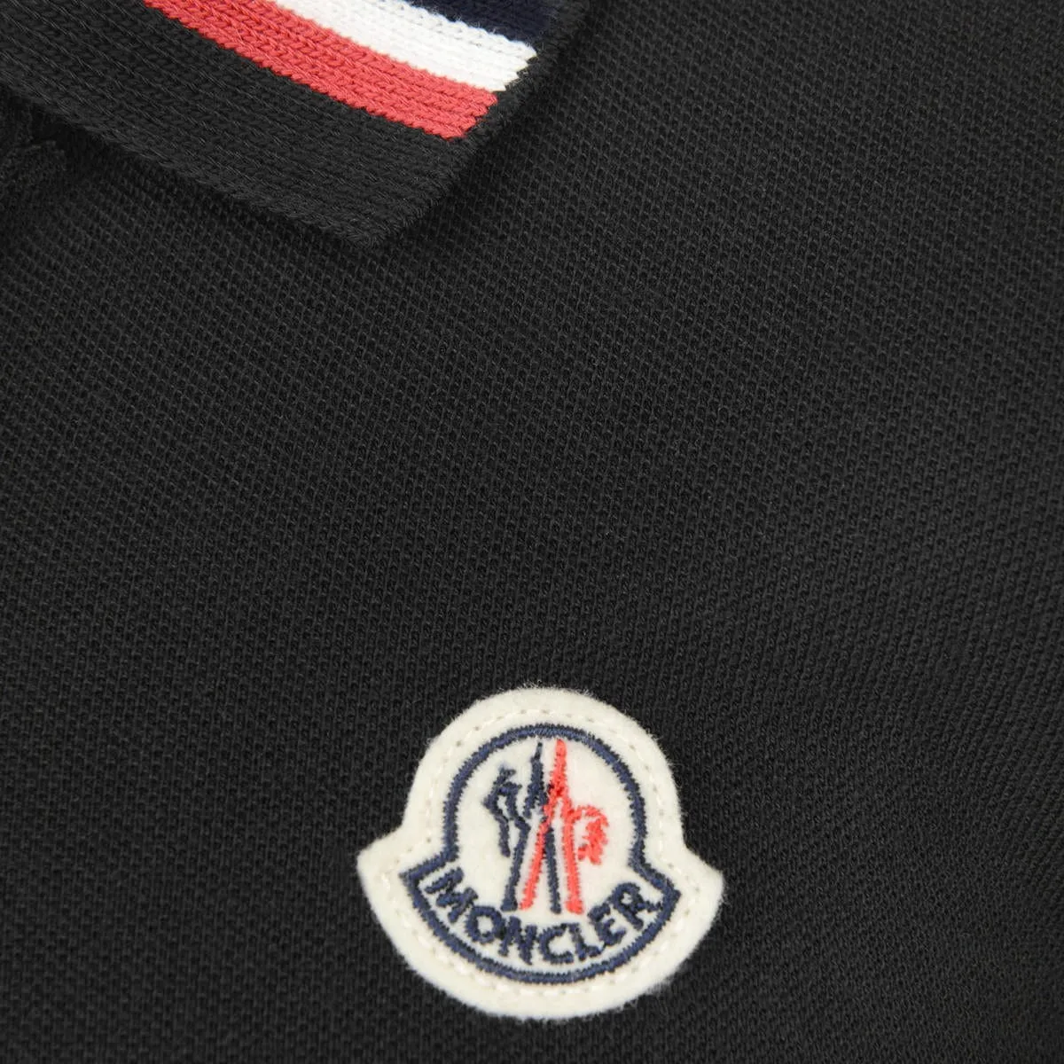 Moncler Enfant Boys Cotton Pique Polo Top