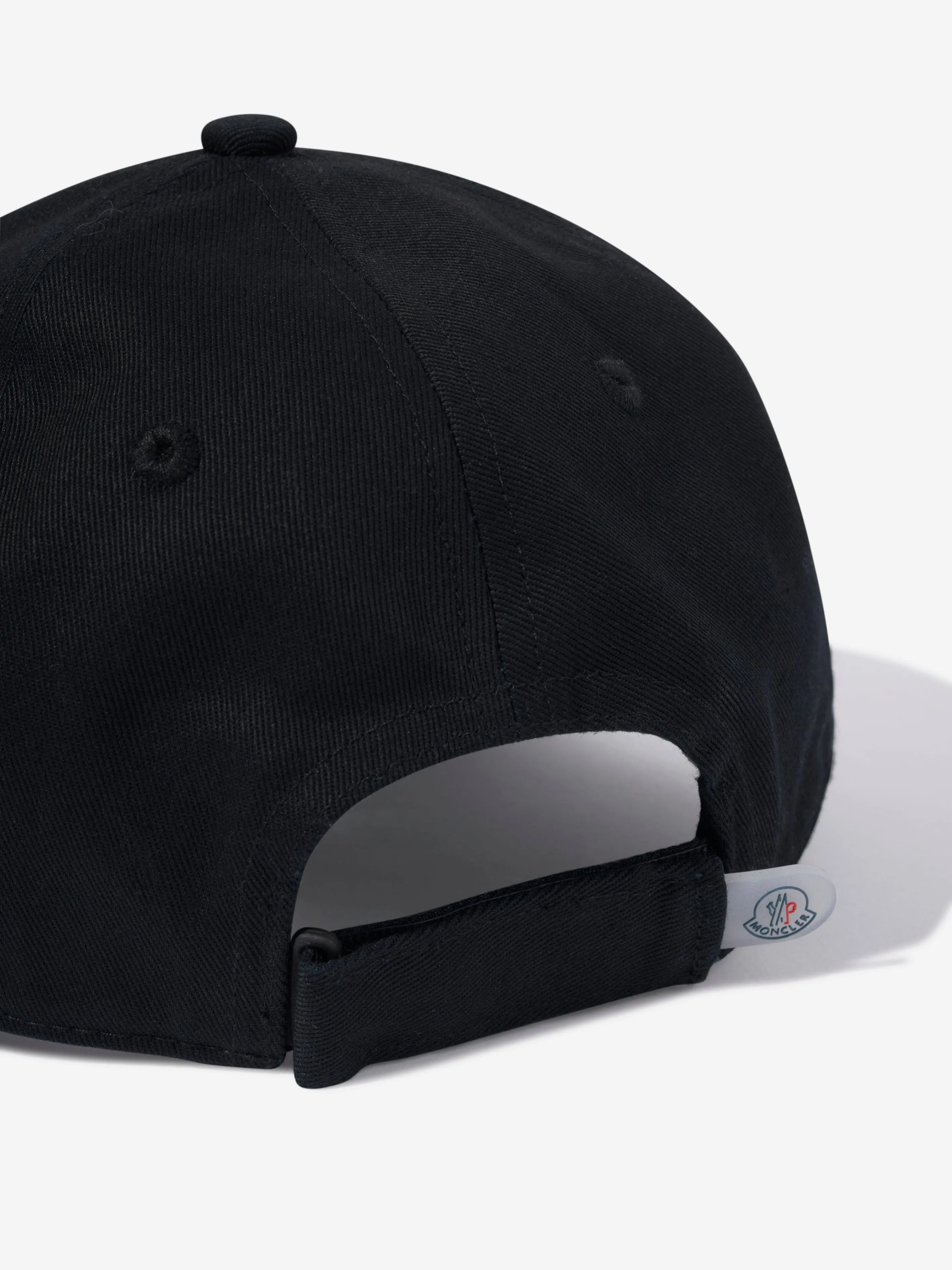 Moncler Enfant Boys Logo Baseball Cap in Black