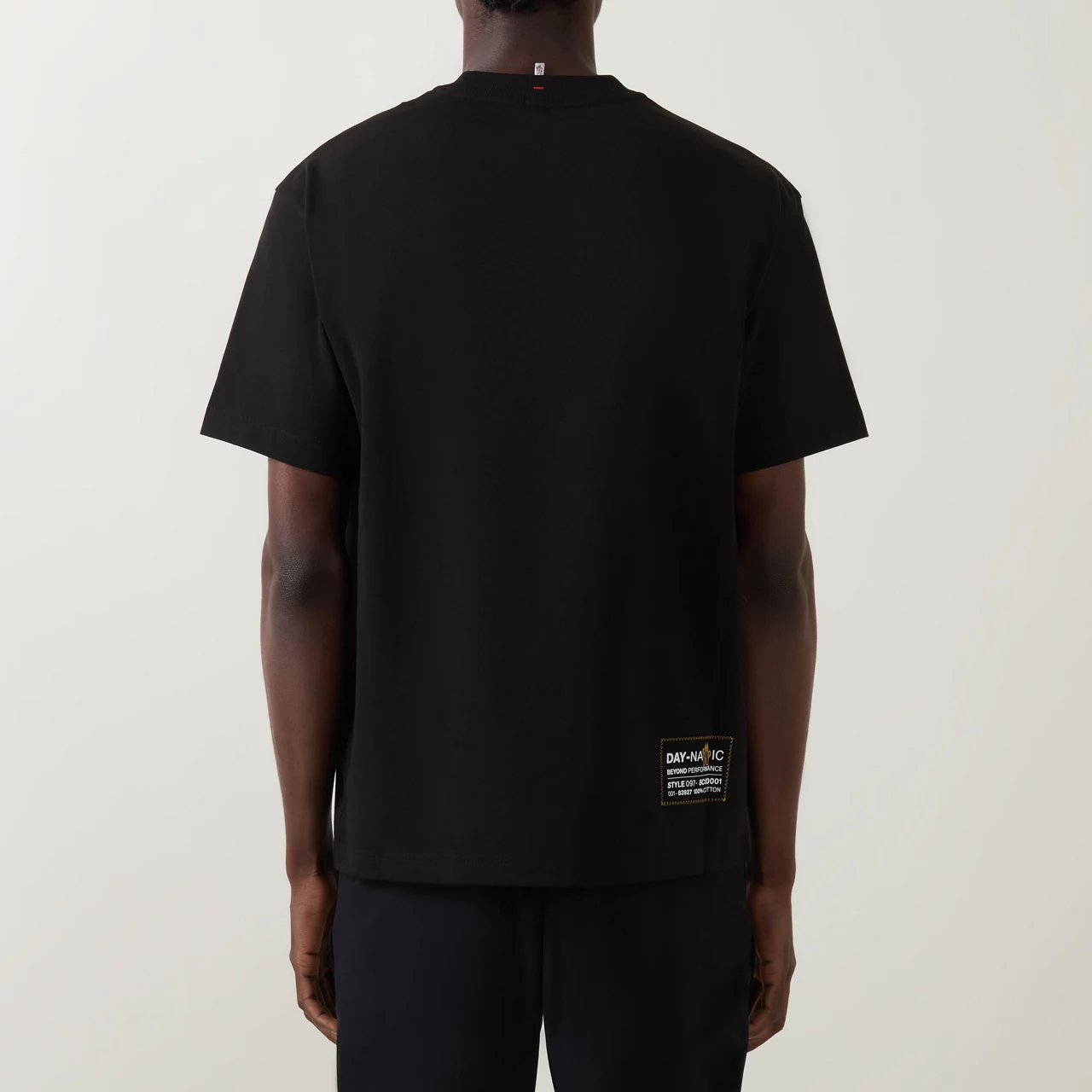 MONCLER Logo Graphic T-Shirt - Black