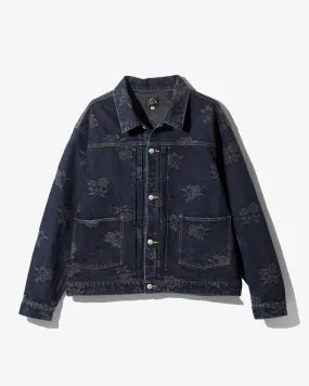 Needles MW Jean Jacket - 13oz Denim / Rose Jq Indigo