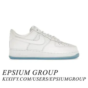 Nike Air Force 1 '07 (White Icy Blue/ White/ Reflect Sil...