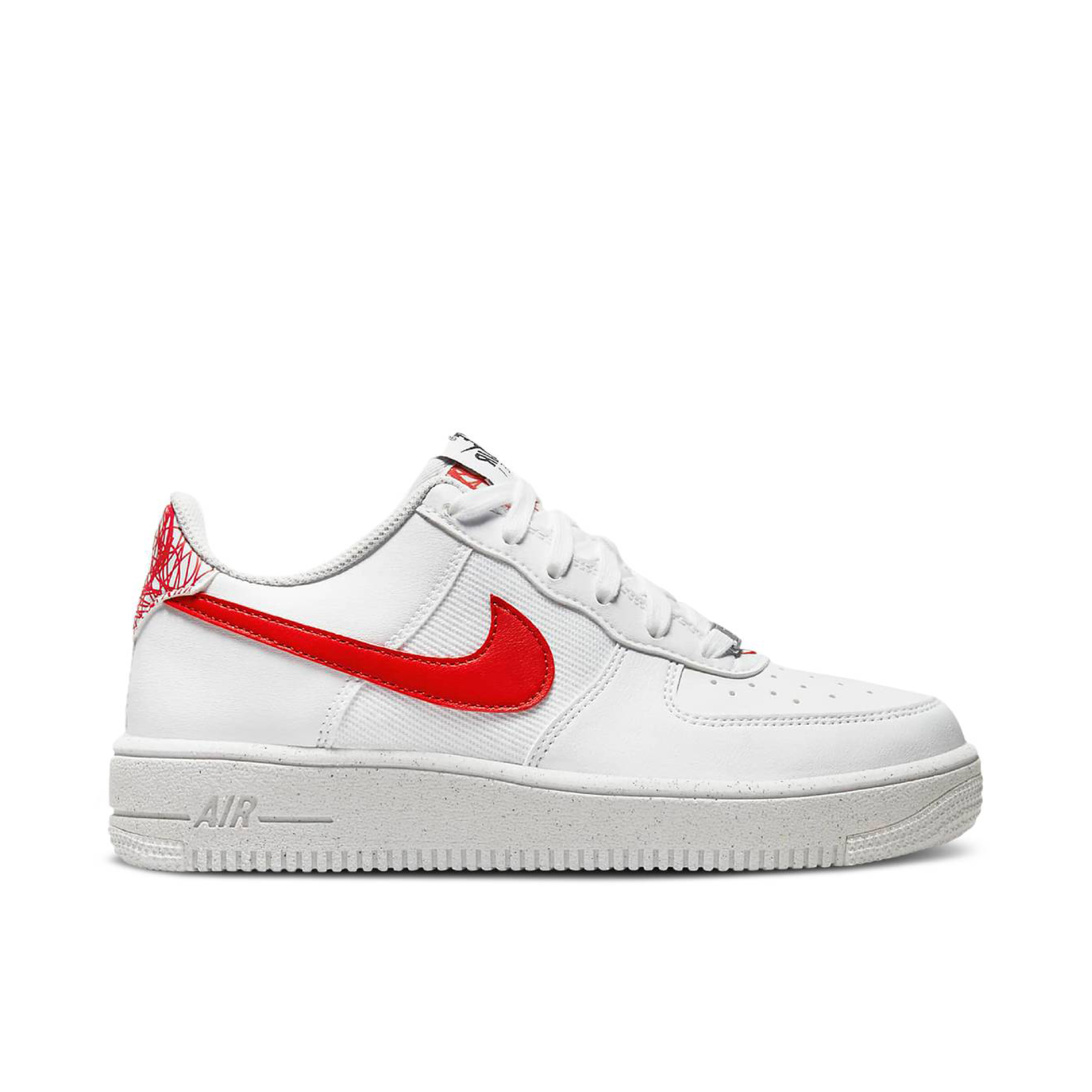 Nike Air Force 1 Crater Next Nature White Habanero Red GS | DM1086-101 | Laced