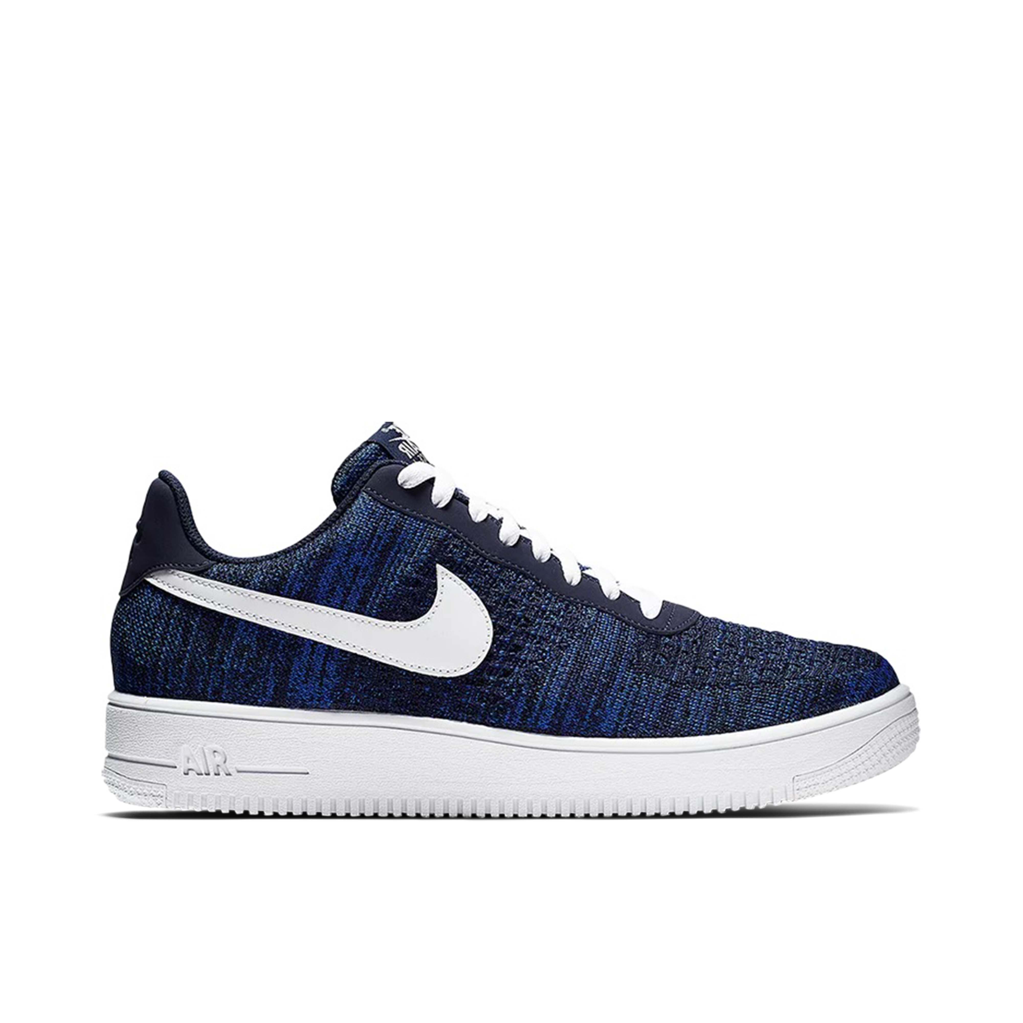 Nike Air Force 1 Flyknit 2.0 Navy White | AV3042-400 | Laced