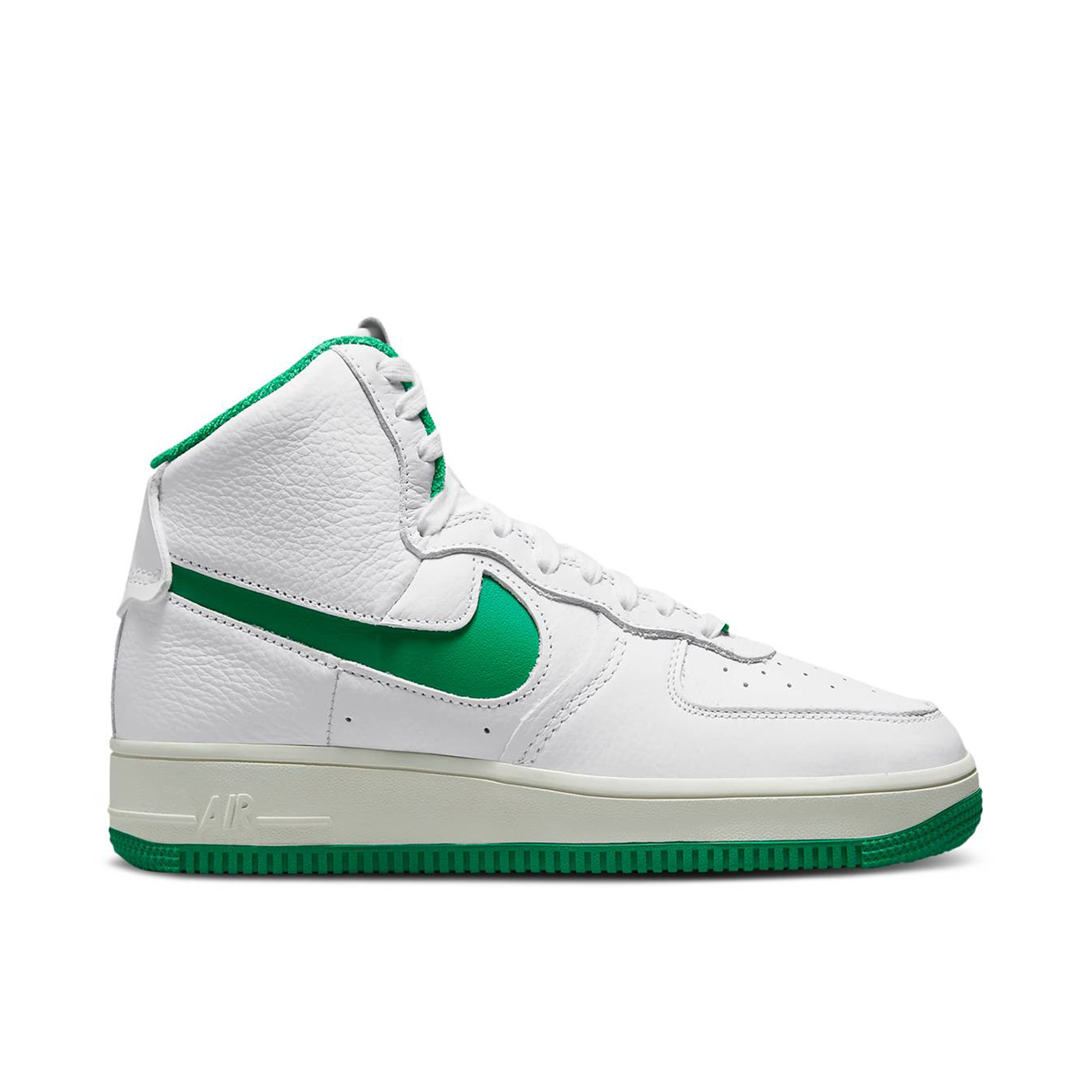 Nike Air Force 1 High Sculpt White Stadium Green Womens | DQ5007-100 | Laced