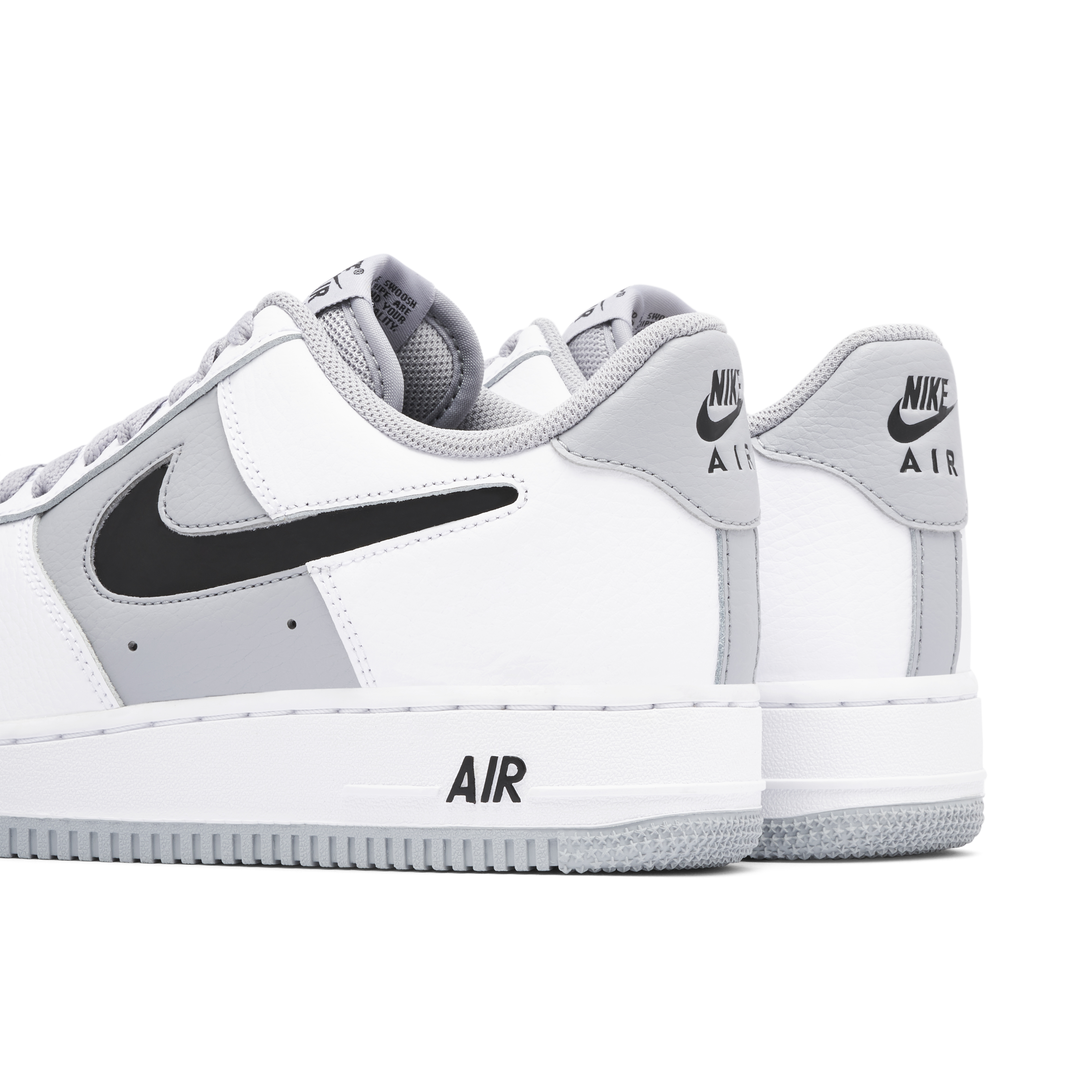 Nike Air Force 1 Low Cut-Out White Grey | DV3501-100 | Laced