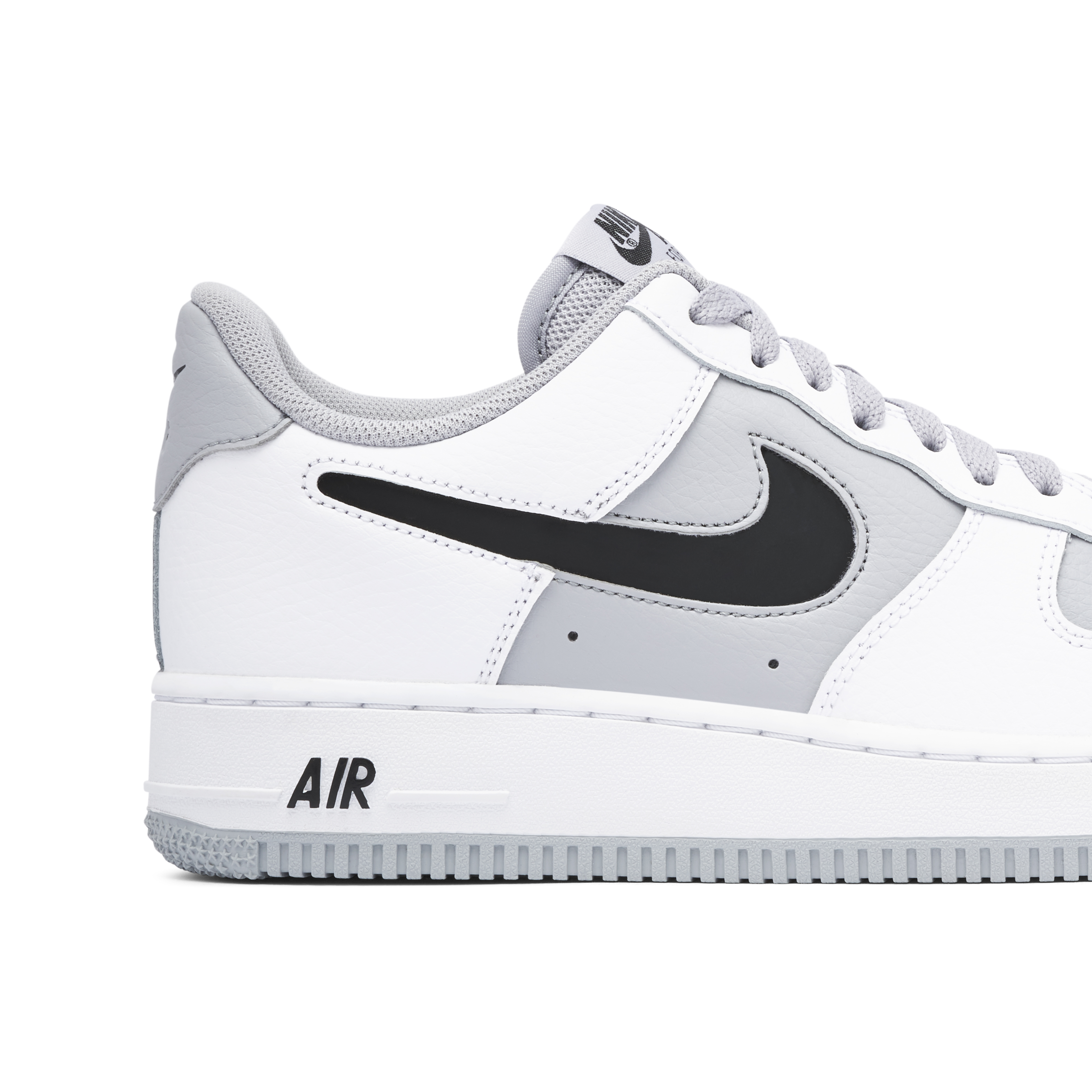 Nike Air Force 1 Low Cut-Out White Grey | DV3501-100 | Laced