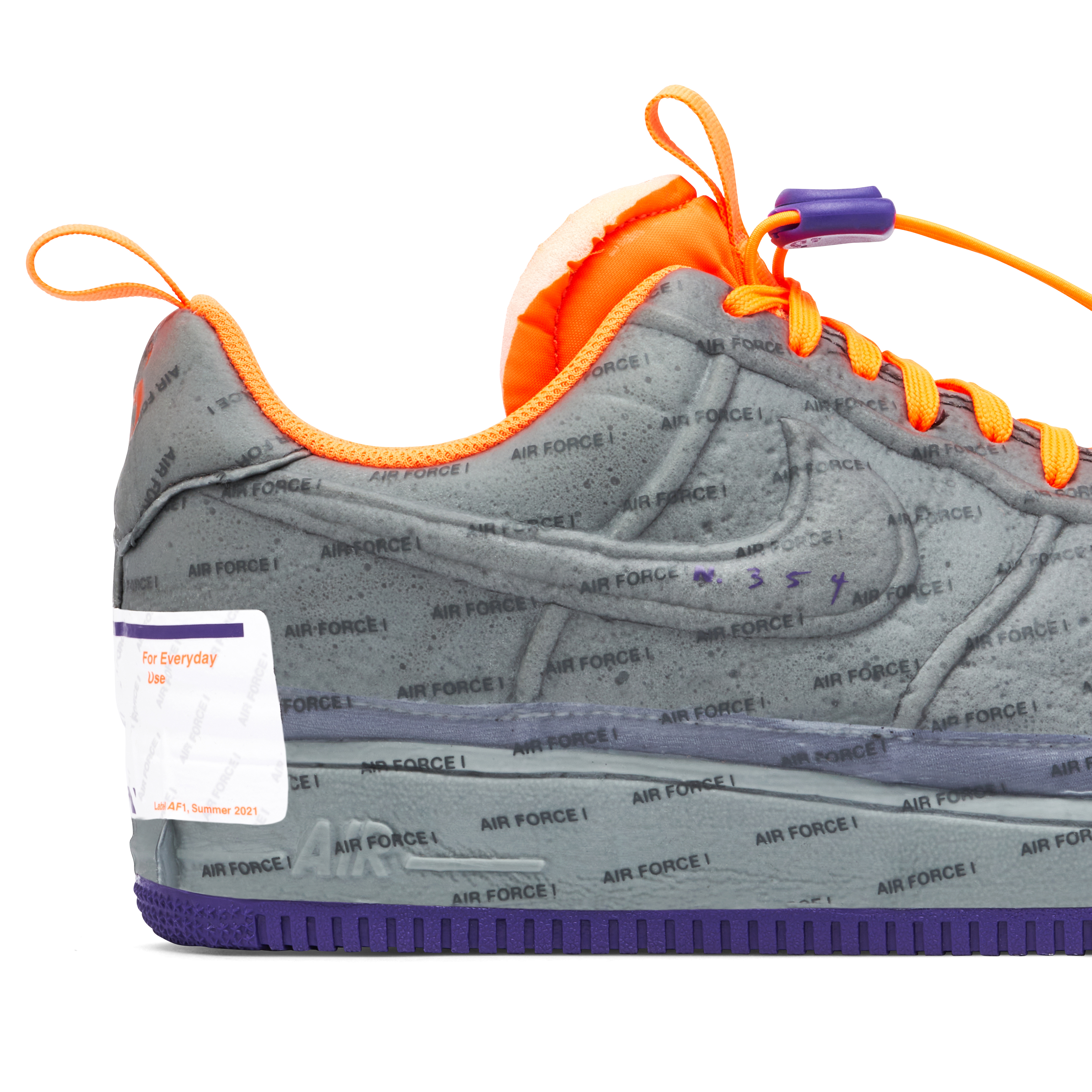 Nike Air Force 1 Low Experimental Smoke Grey | CZ1528-001 | Laced