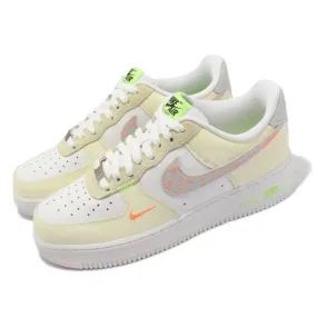 Nike Air Force 1 Low White Tan Neon