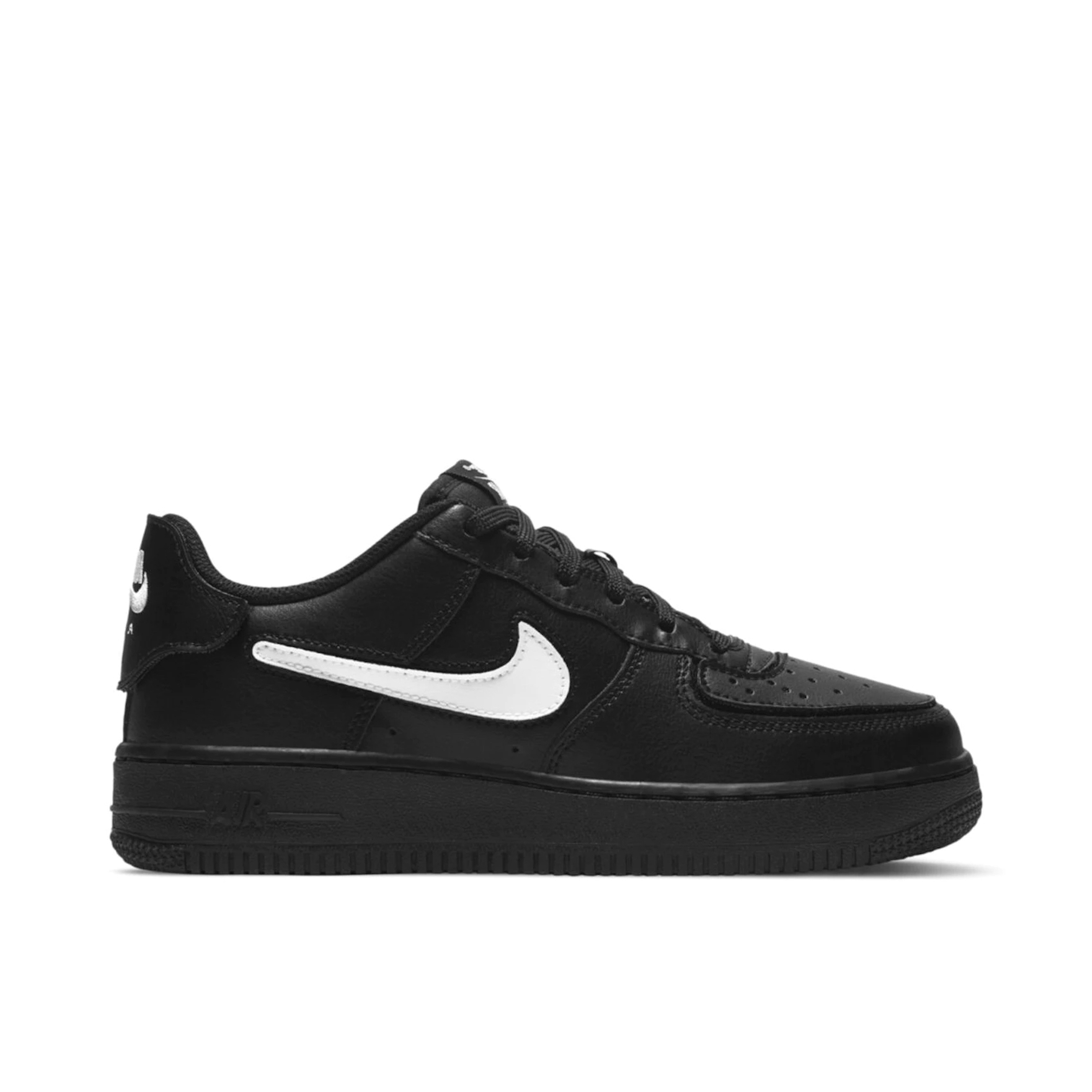 Nike Air Force 1/1 Black GS | DB2812-001 | Laced