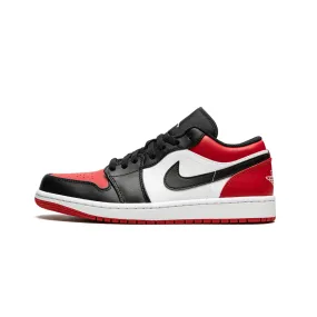 Nike Air Jordan 1 Bred Toe Low